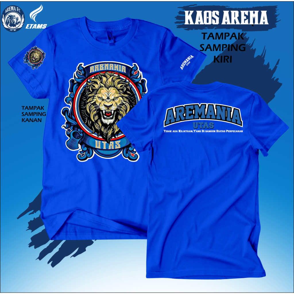 kaos aremania utas