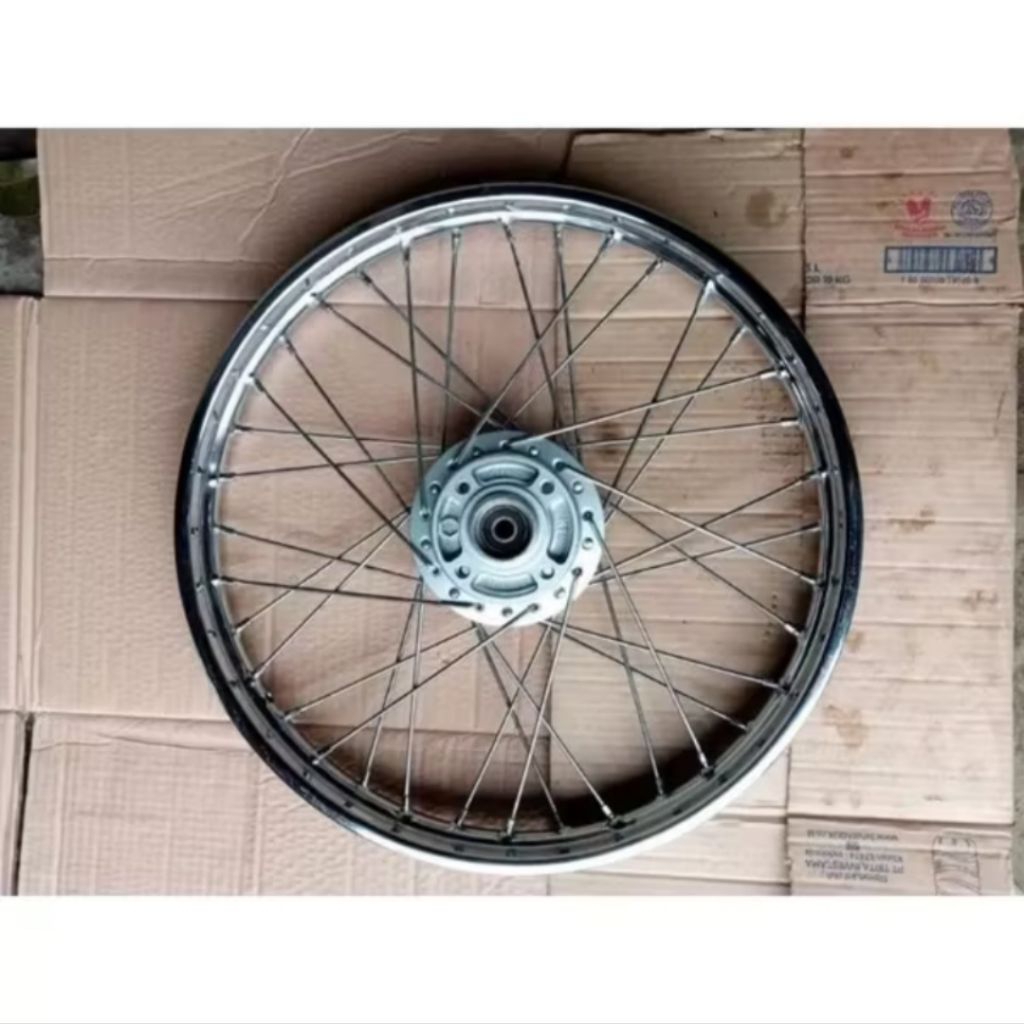 VELG/PELEK JARI-JARI DEPAN MOTOR SUPRA FIT S/SUPRA FIT NEW/REVO LAMA/REVO OLD ORIGINAL COPOTAN siap 