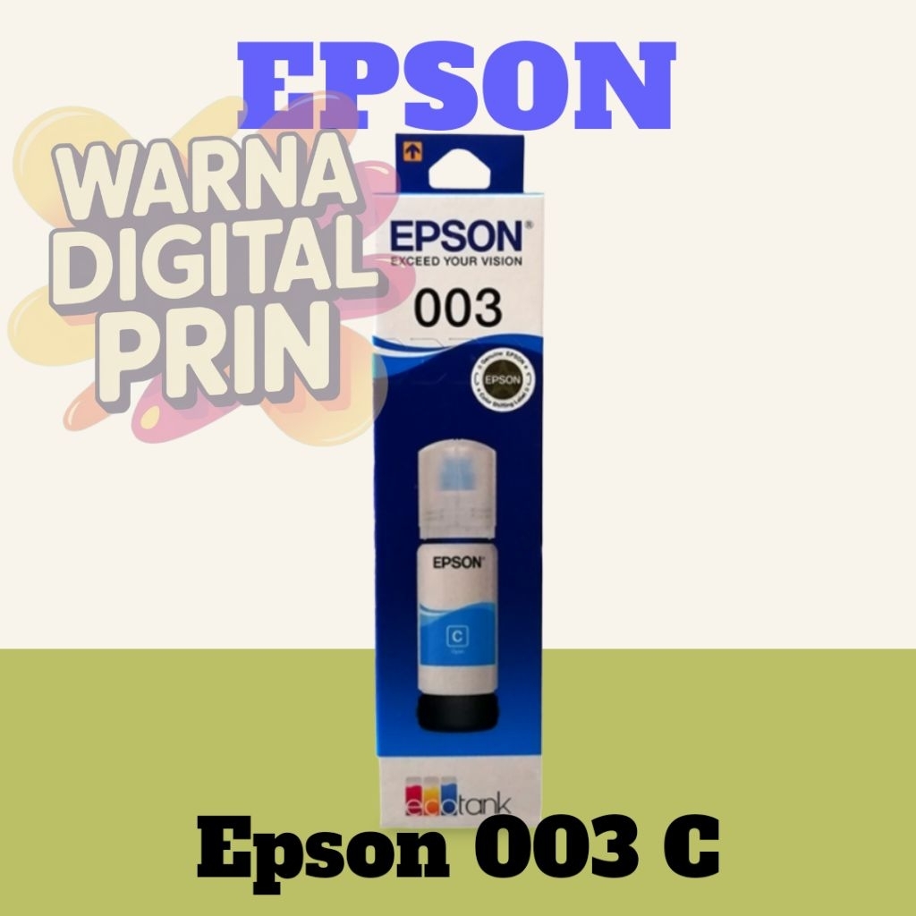 tinta Epson 003 Cyan