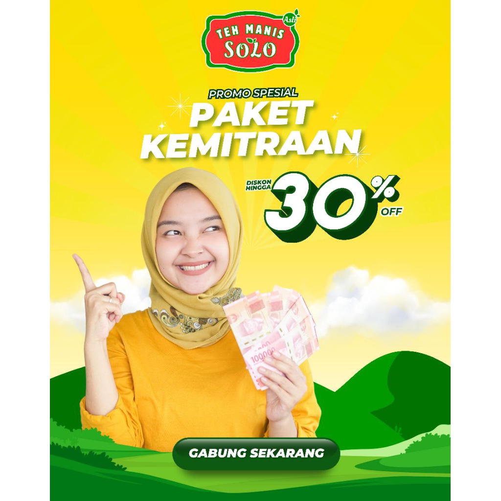 

Paket Usaha Minimalis Teh Manis Solo