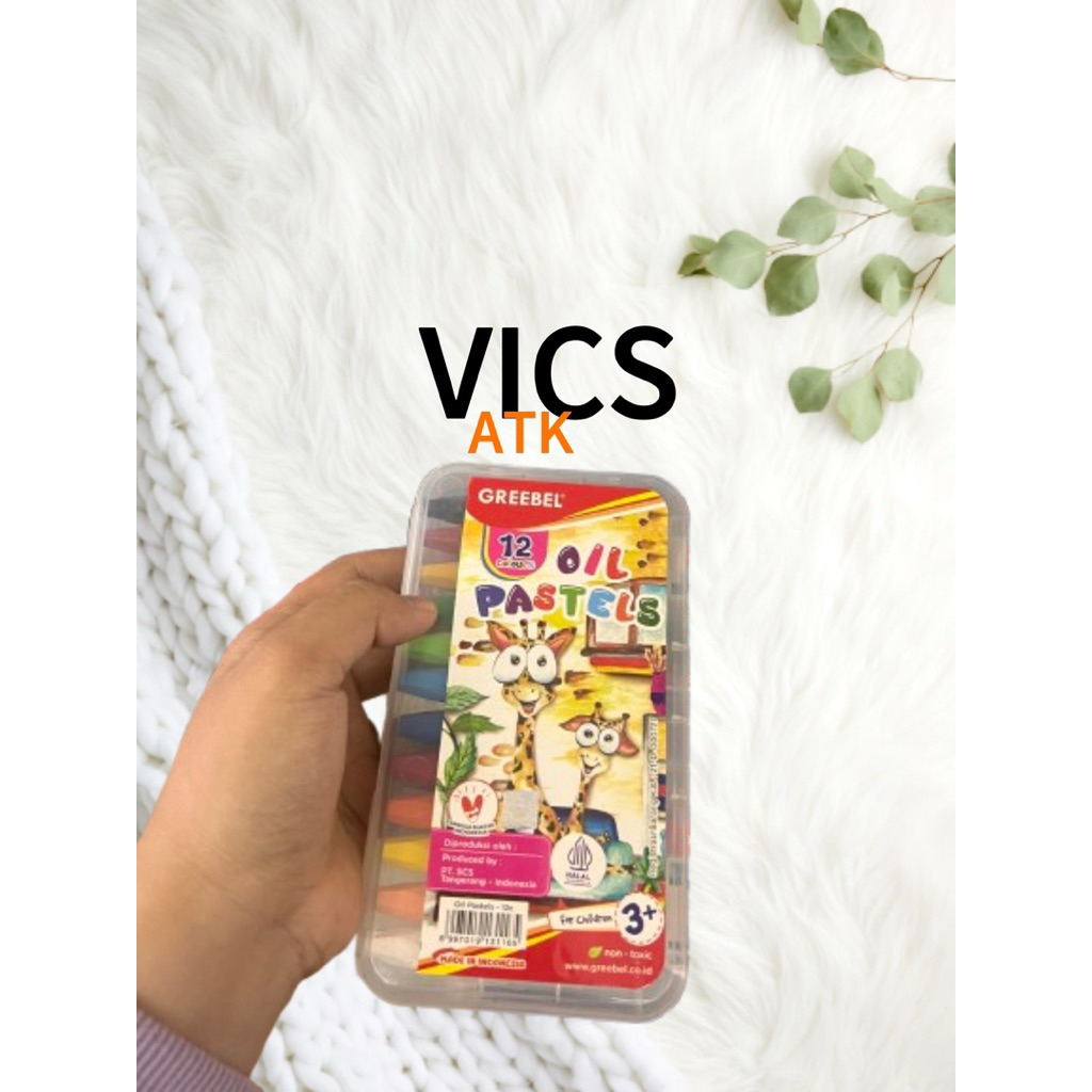 

Crayan Greebel Oil Pastel 12 Warna