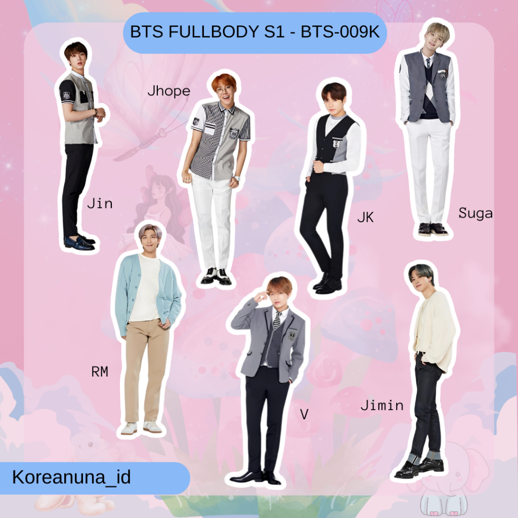 

Stiker Kpop Bities Member Idol Korea Aesthetic Premium Berkualitas Sticker Laptop Buku Note Catatan Botol Murah