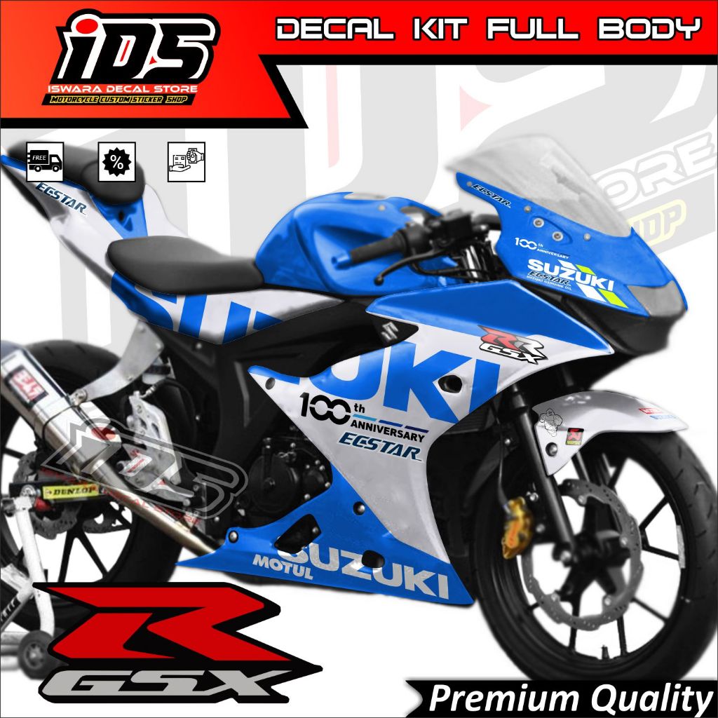 Decal Gsx r 150 Full Body Stiker Gsx r 150r Full Body Dekal Gsx Livery