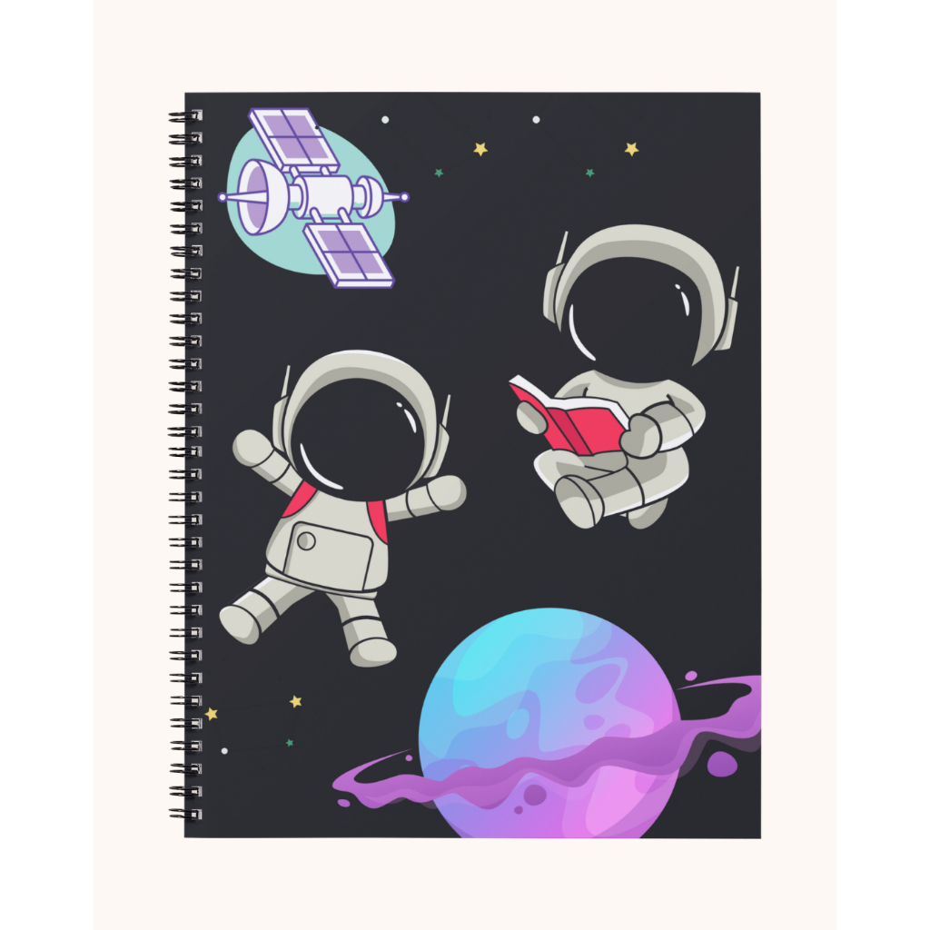 

Notebook Reflektif A5 Spiral – 50 Halaman Hitam Putih | HVS 80gsm & 100gsm – Astronot