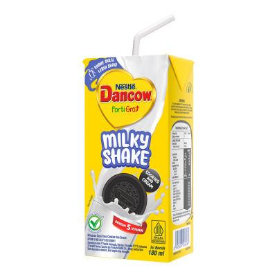 

DANCOW MilkyShake Cookies and Cream UHT 180ml / Dancow Full Cream