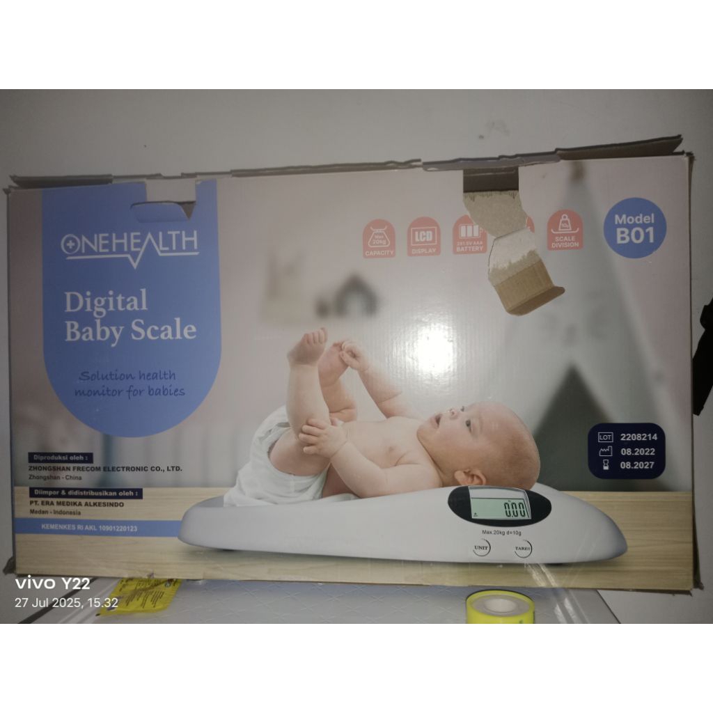 preloved timbangan bayi