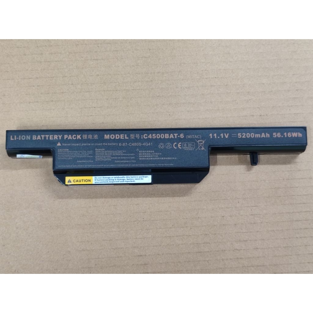 ORIGINAL BATERAI AXIOO NEON C4500BAT-6 C4500 C4500Q C4500