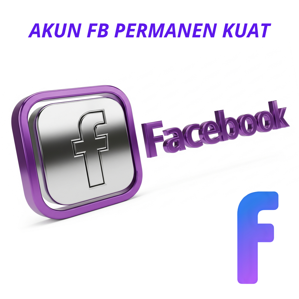 AKUN FACEBOOK / FB, PERMANEN, KUAT, BERGARANSI