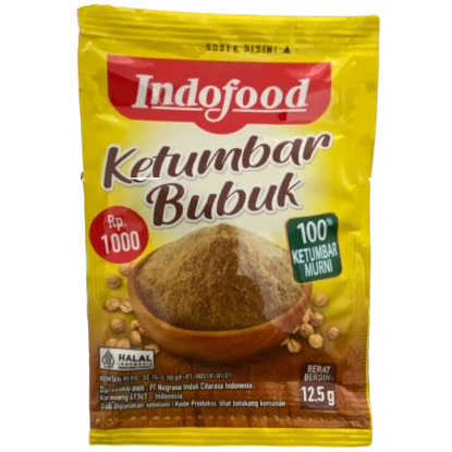 

INDOFOOD KETUMBAR BUBUK 12.5 GR 389029
