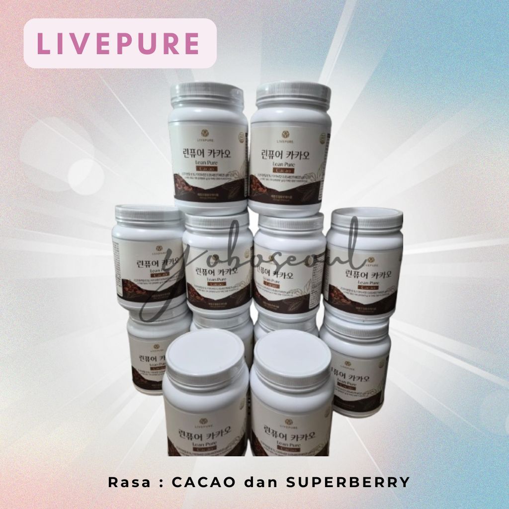 

YBSeoul - Ready stock New packaging choco / Livepure Leanpure Peninggi Badan dan Diet