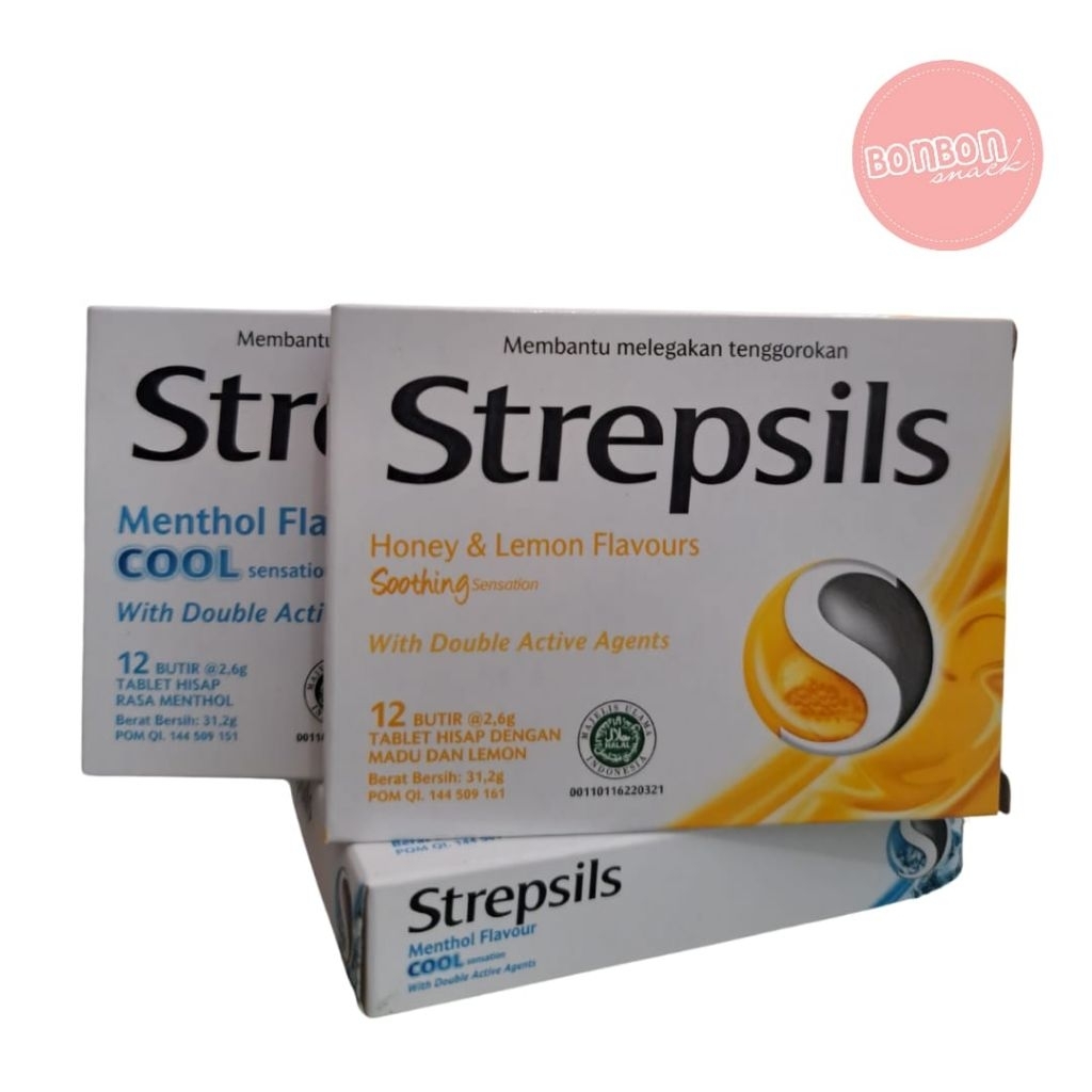 

Permen Strepsil || Isi 12 butir