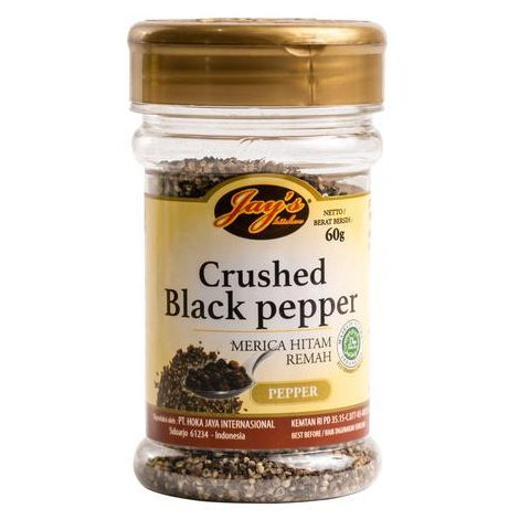 

RESIZE JAYS CRUSHED BLACK PEPPER BTL 50 GR 8997014382395