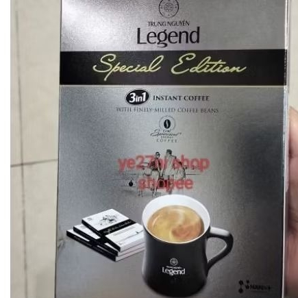 

Trung Nguyen Legend Special Edition 3in1 Instant Coffee 450gr (18p x 25gr)