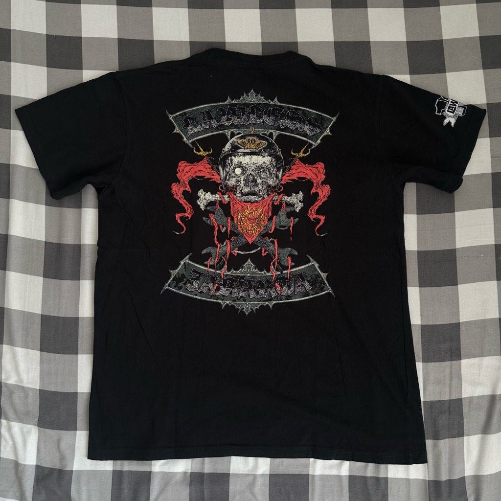 tshirt lawless Roadskull X Blood Thrower 10th Anniversary