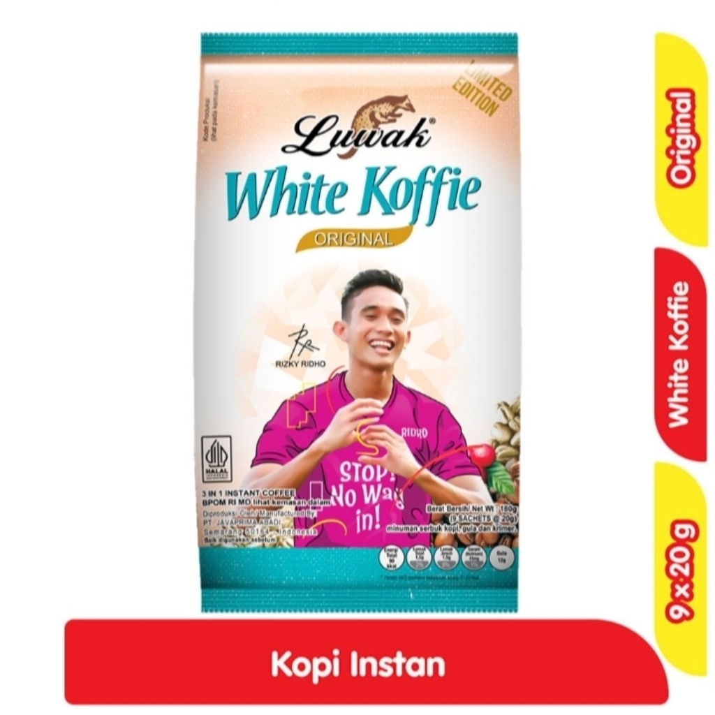 

Luwak White Koffir Original 9 x 20 g