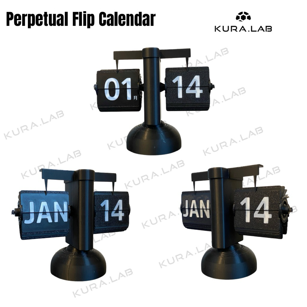 

Perpetual Flip Calendar – Kalender Meja Estetik Retro Bisa Digunakan Selamanya - [KURA.LAB]