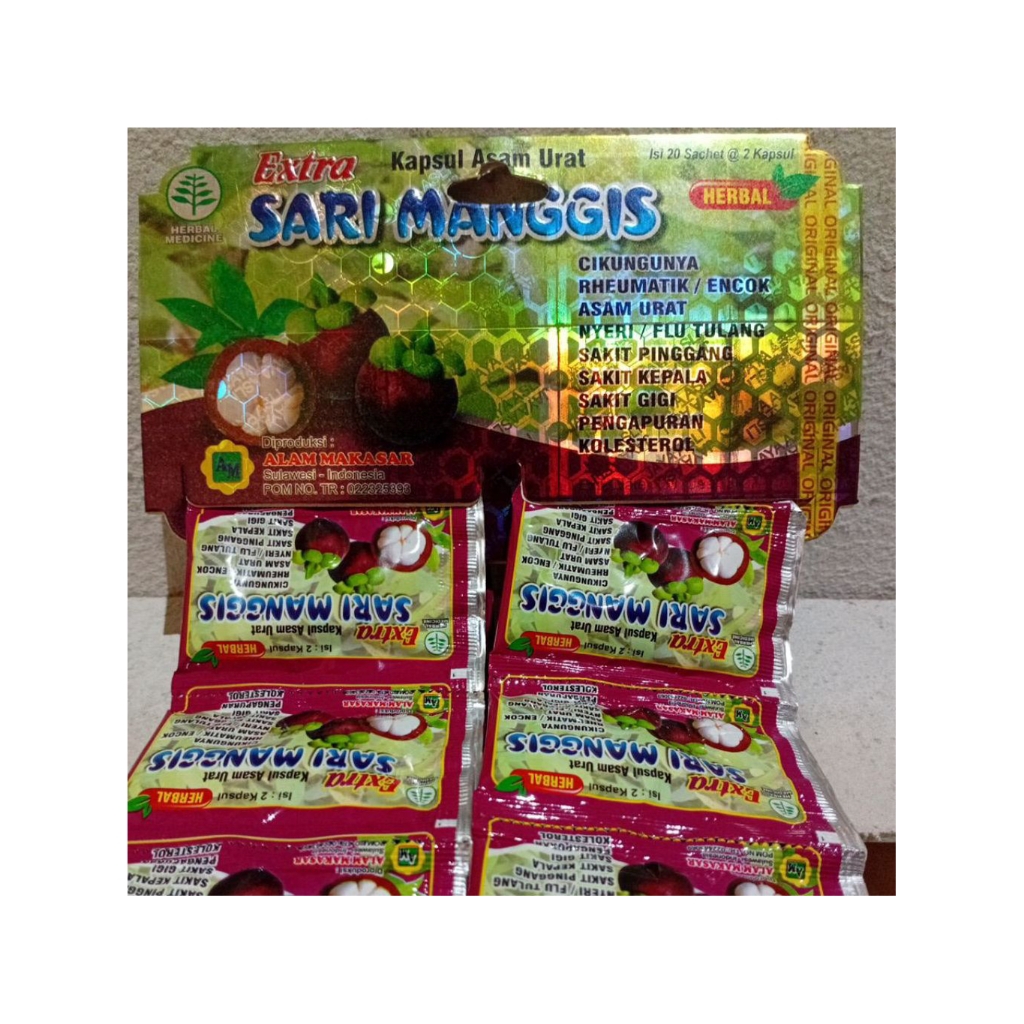 

Herbal extra Sari Manggis original