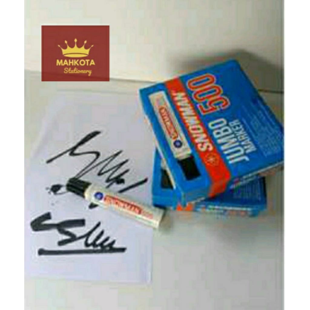 

Spidol Permanen Jumbo JB-500/Snowman Marker JB 500 1 PCS