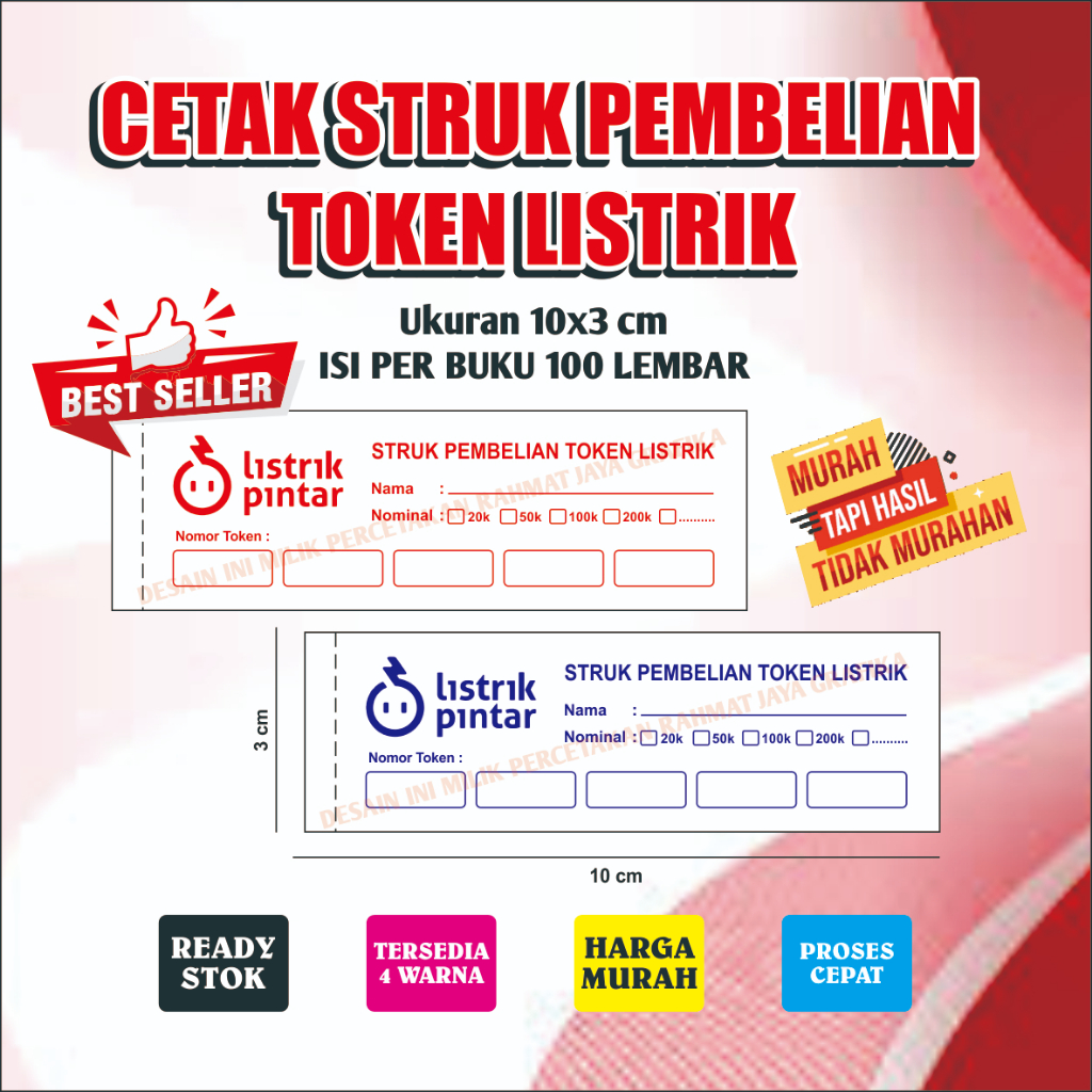 

Struk Token Listrik Struk Pembelian Token Listrik Nota Token Listrik Ukuran mini