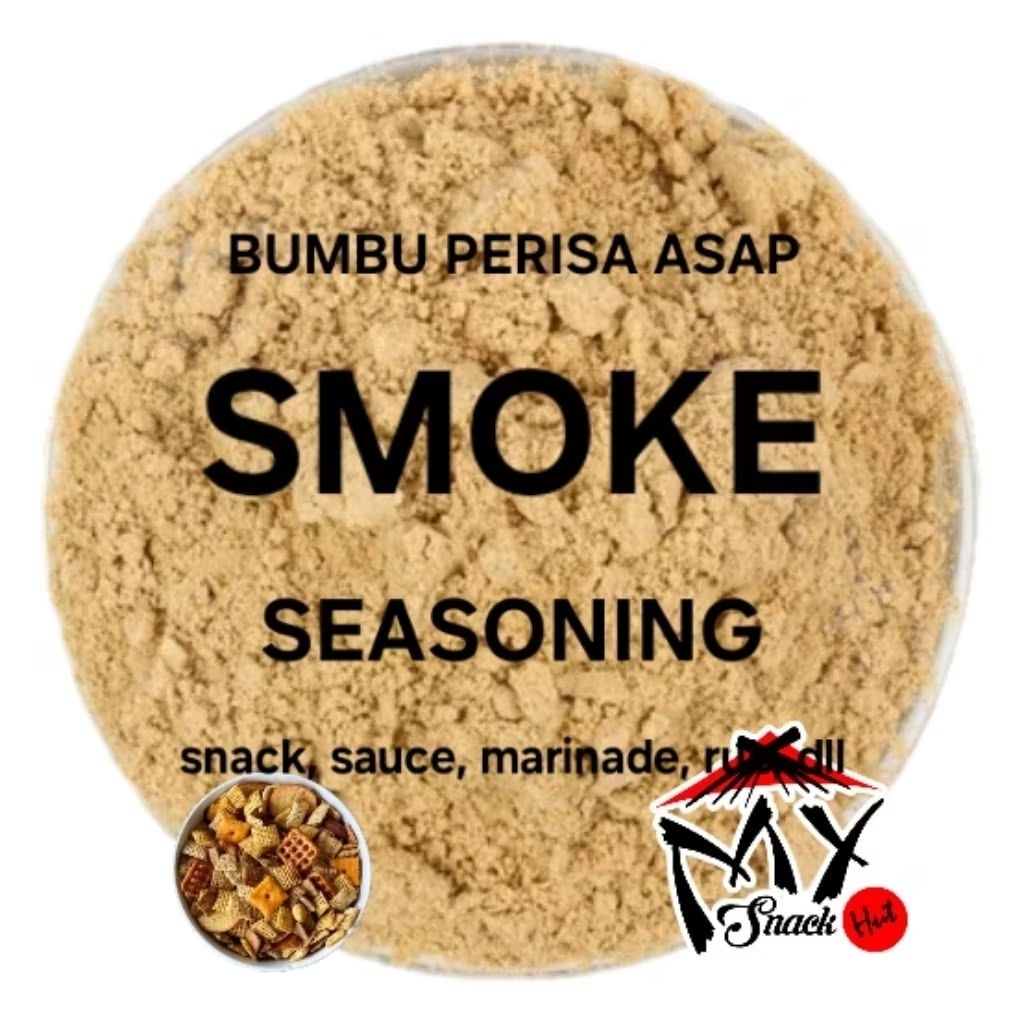 

SMOKE SEASONING 50GR POWDER BUBUK PERISA ASAP HICKORY SMOKE BEEF SMOKY FLAVOR MEAT BBQ SEI HALAL