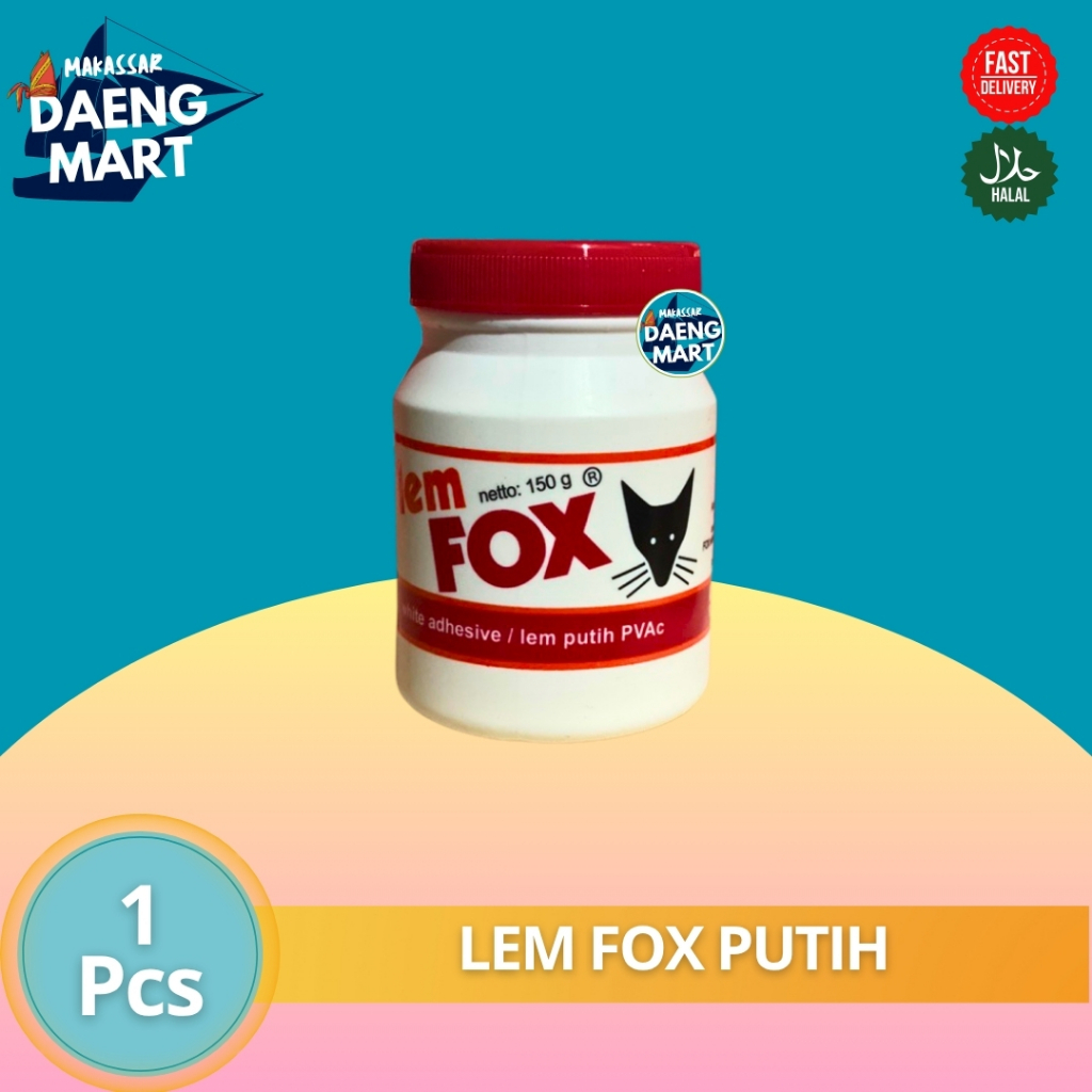 

LEM FOX PUTIH PVac KERTAS SATUAN