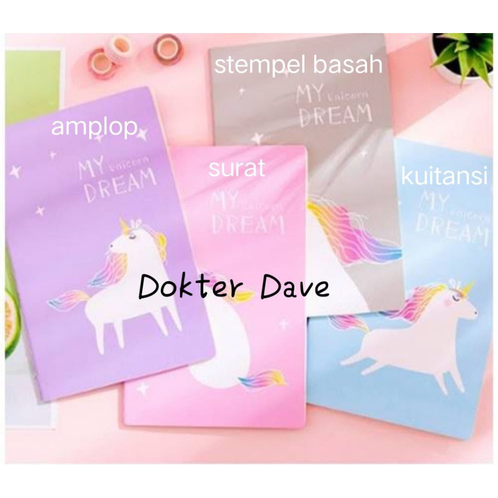 

Dokter Dave Surat Amplop Stempel Basah isi @5