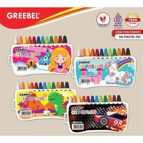 

KRAYON OIL PASTEL PARKO 12 WARNA