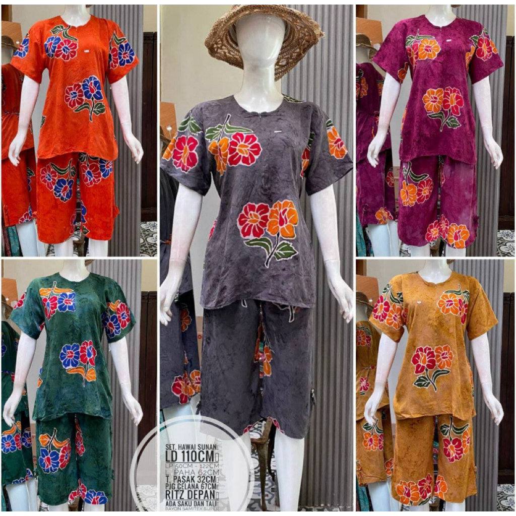 SET hawai motif sunan