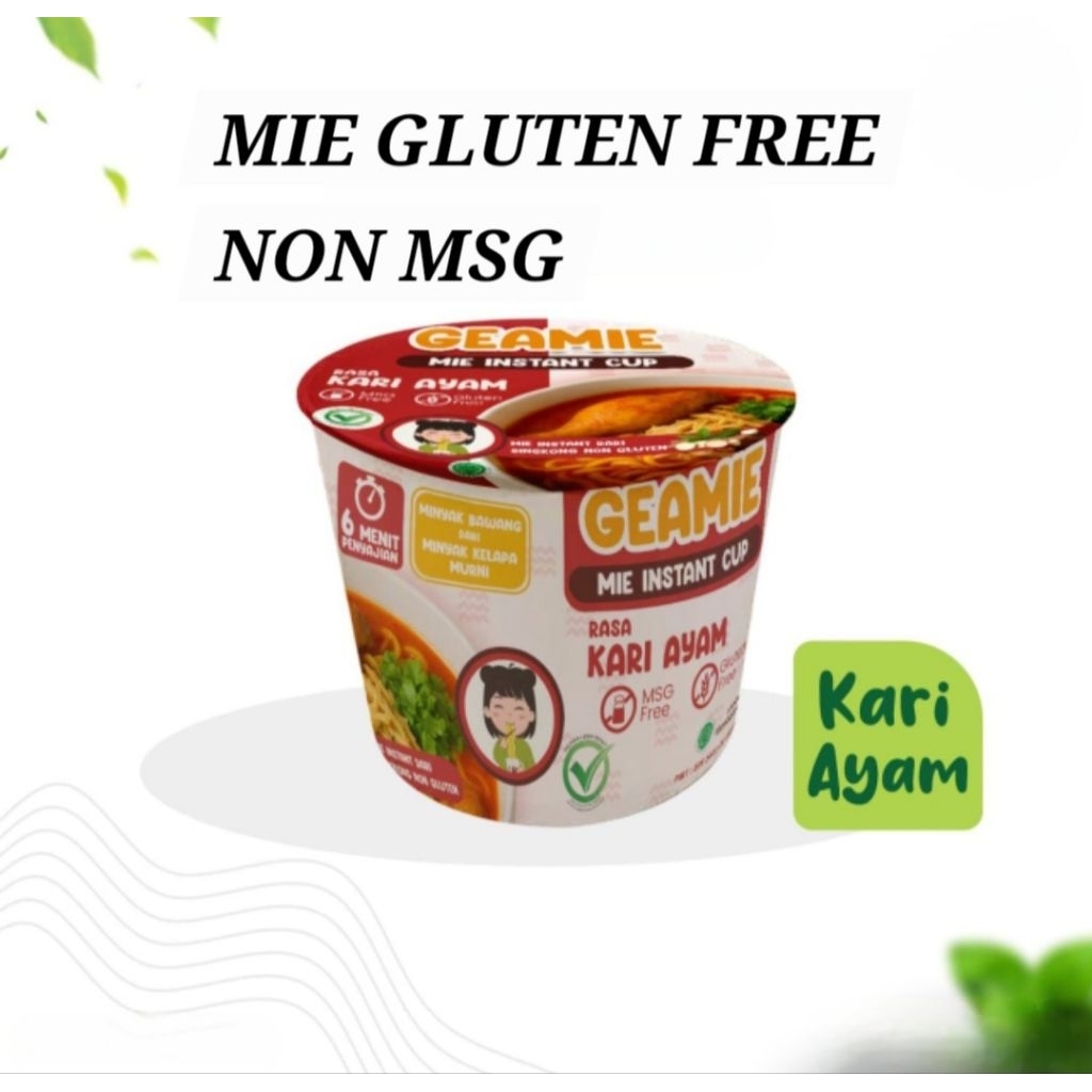 

MIE CUP GLUTEN FREE RASA KARI