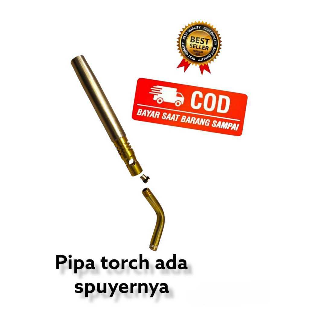 Spuyer Gas Torch Manual Dan Selongsong / pipa cadangan untuk torch yang sudah haus