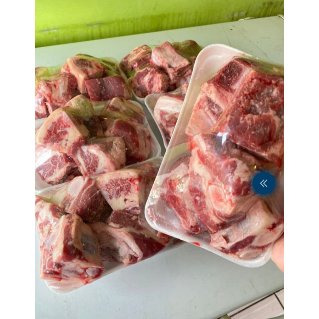 

Frozen Iga Bakar 1kg per pack stock terbatas, Delivery Jogja
