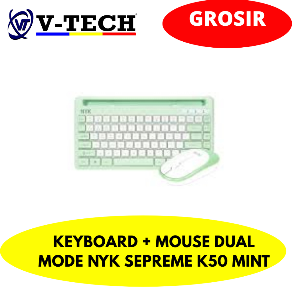 KEYBOARD + MOUSE DUAL MODE NYK SEPREME K50 MINT