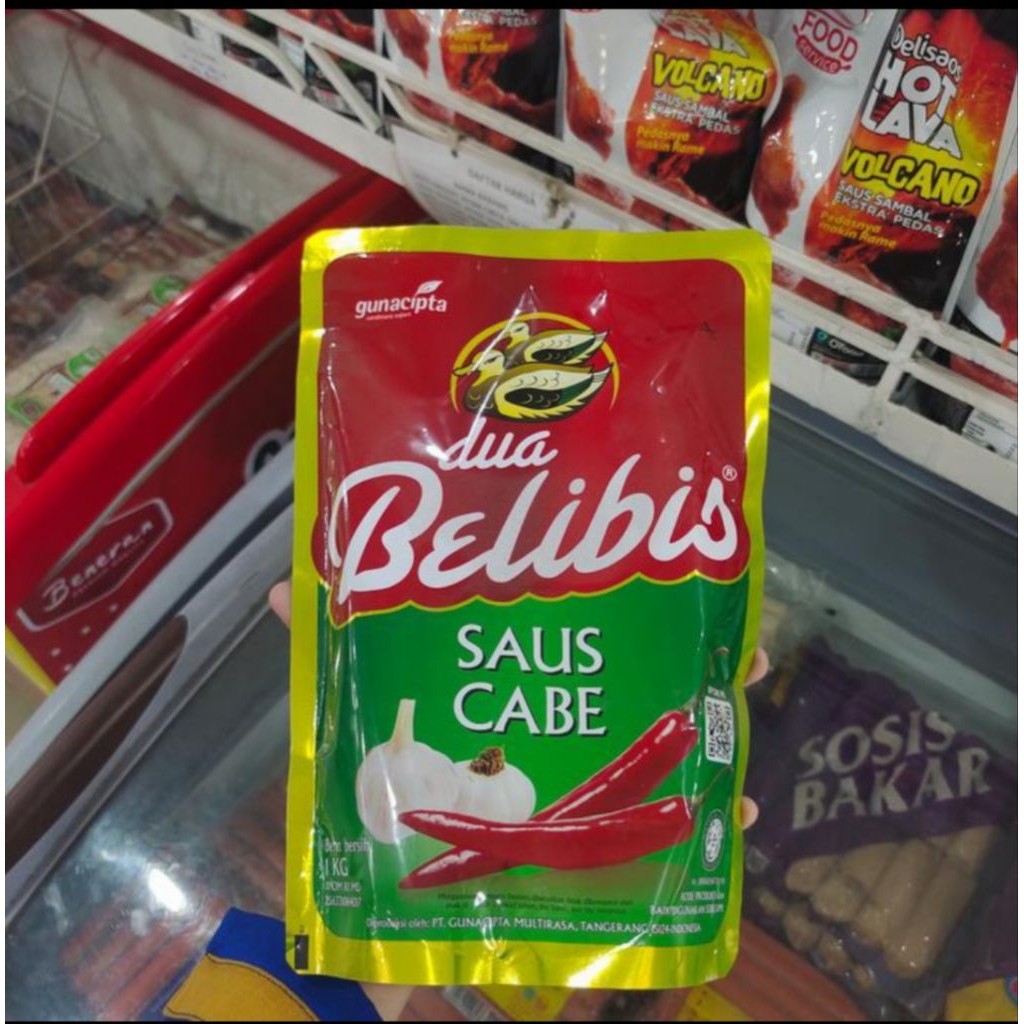 

saus cabe duabelibis berat 1 kg