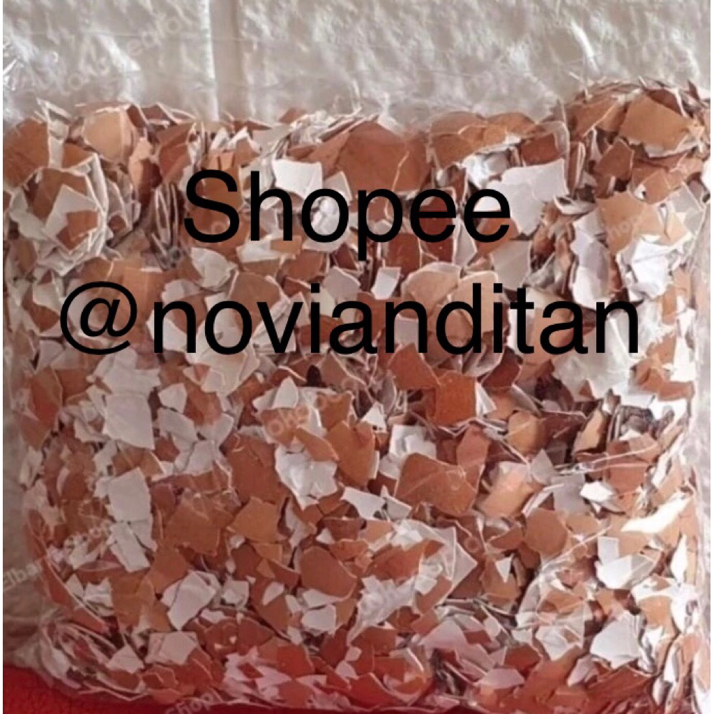 

Cangkang Telur / Kulit Telur Ayam Bersih dan Kering 1 Kg