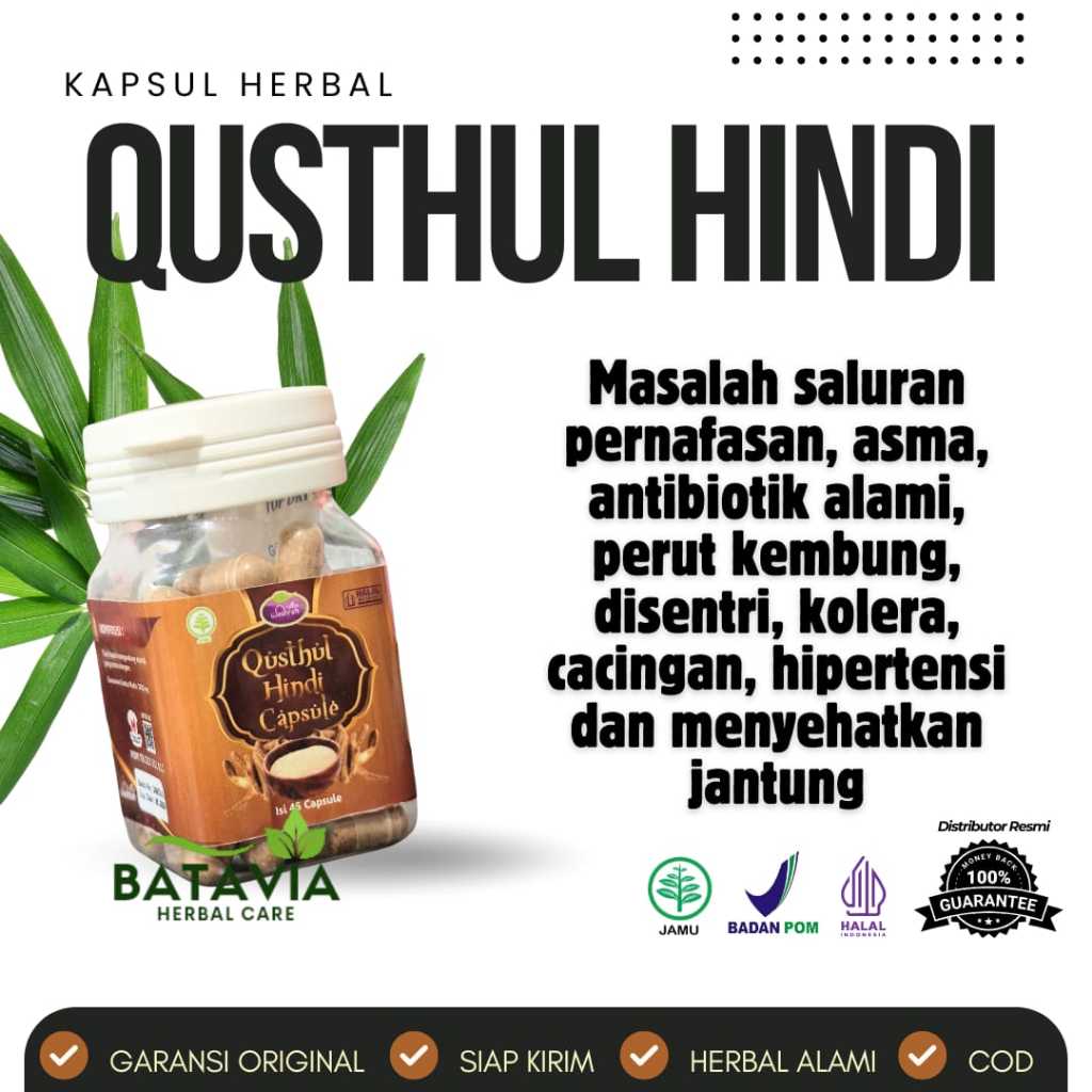 Kapsul Qusthul Hindi Washfah