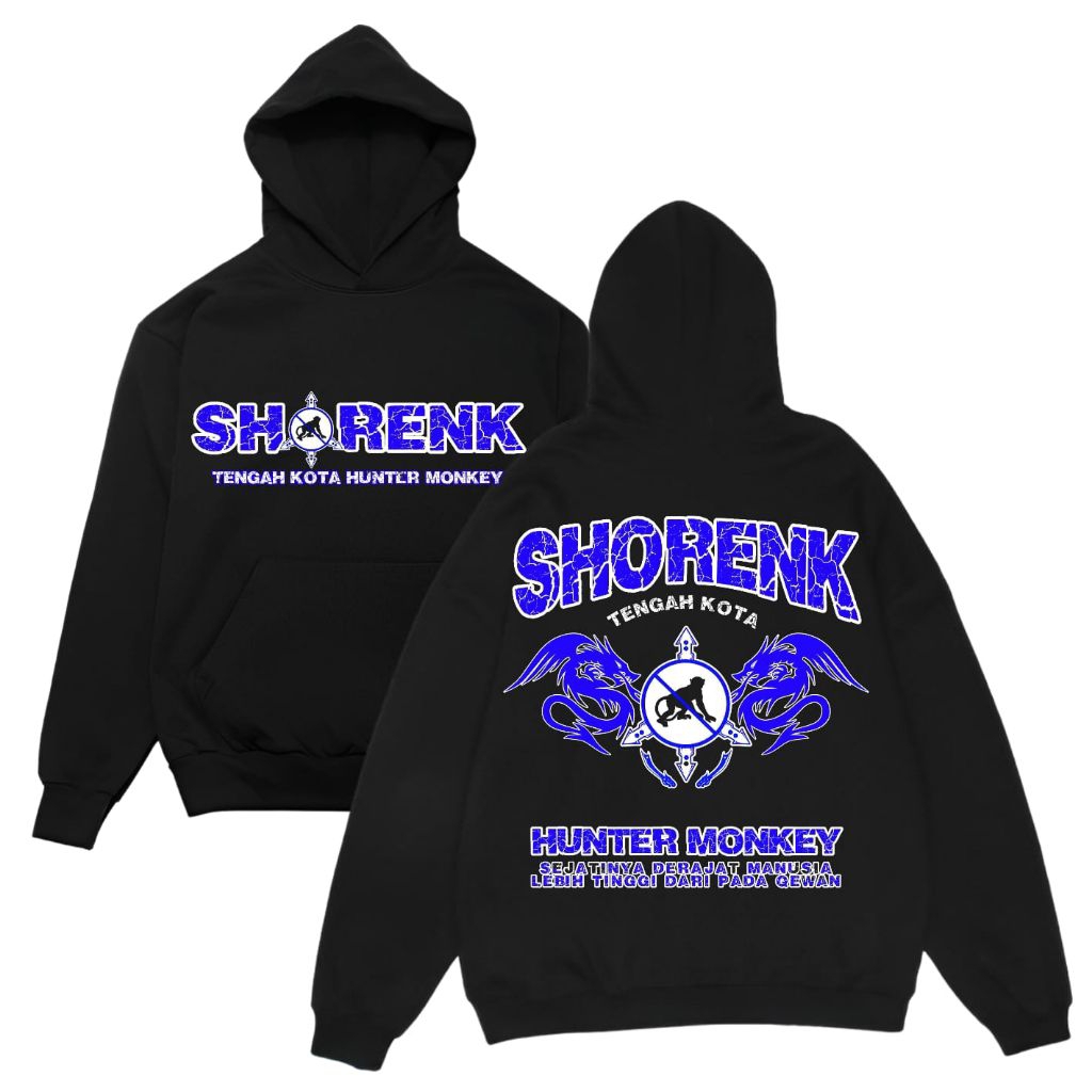 hoodie shorenk panatik//hoodie shorenk biru//hoodie shorenk tengah kota//hoodie psht//hoodie shorenk