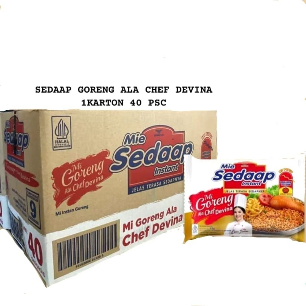 

Mie Sedap Goreng Ala Chef Devina isi 40psc