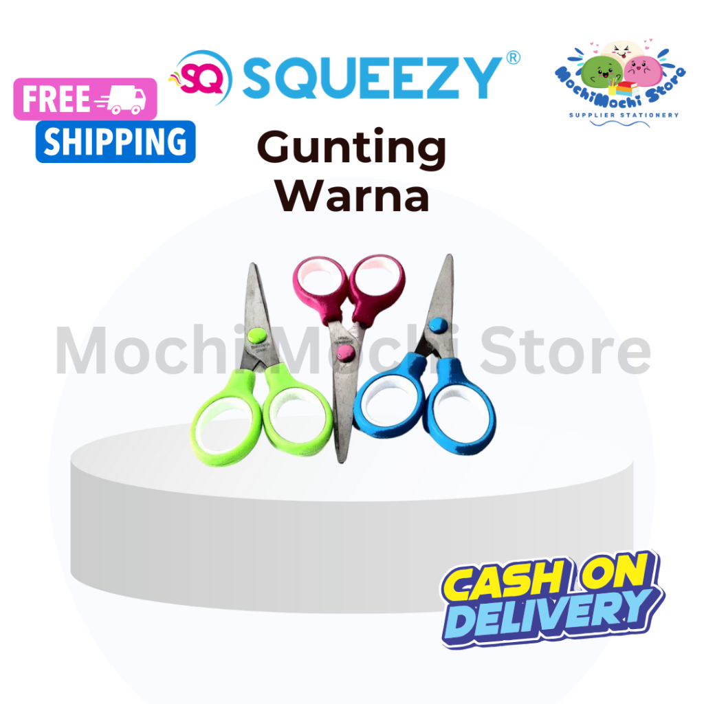 

HARGA GROSIR Gunting Warna SC-SQ01 | Gunting Stainless Steel | Scissors Stainless Steel | Gunting Kecil Warna | Gunting Bahan Baja Anti Karat