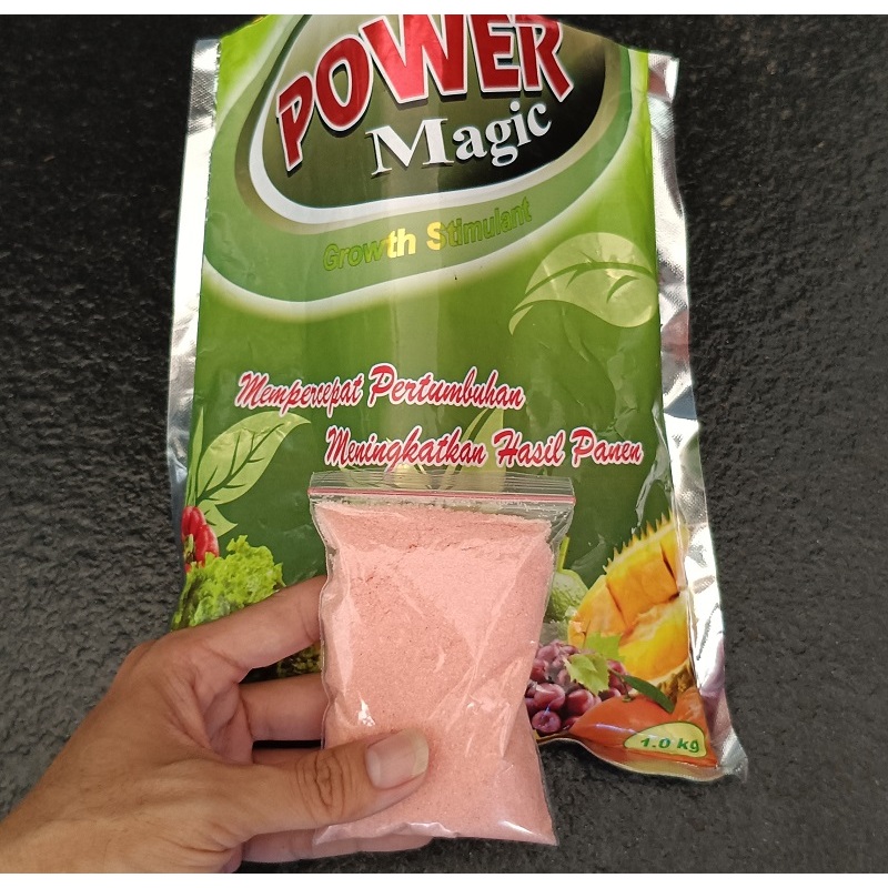 Pupuk POWER MAGIC Growth Stimulant Repacking 100 gram - Pupuk Tanaman
