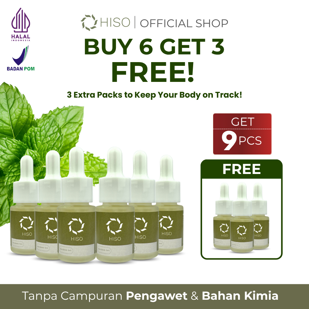 

HISO Family Set - Stevia Liquid 15ml Buy 6 Get 3 Free