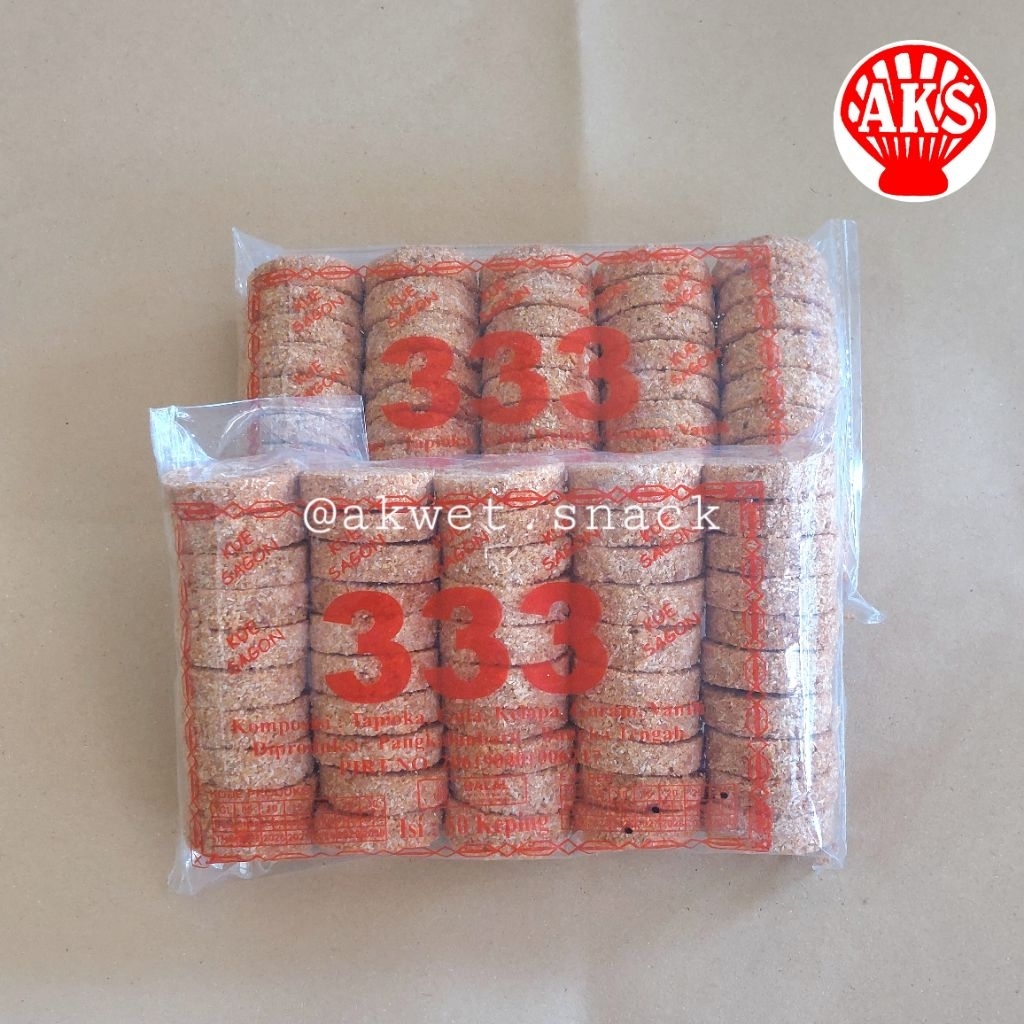 

Akwet Snack | Kue Sagon 333 (50 keping) Makanan khas Bangka