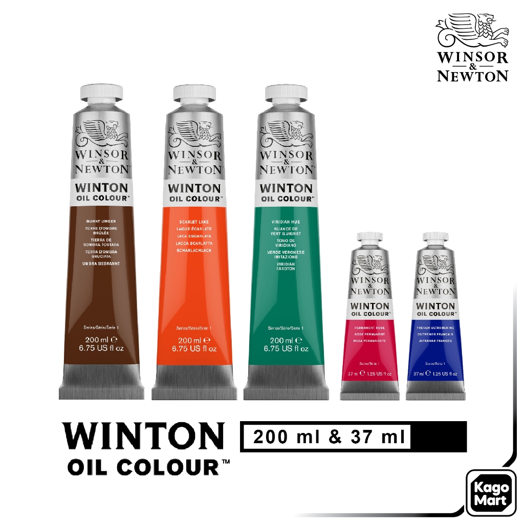 

Winsor & Newton Winton Oil Paint Color Tube Cat Minyak
