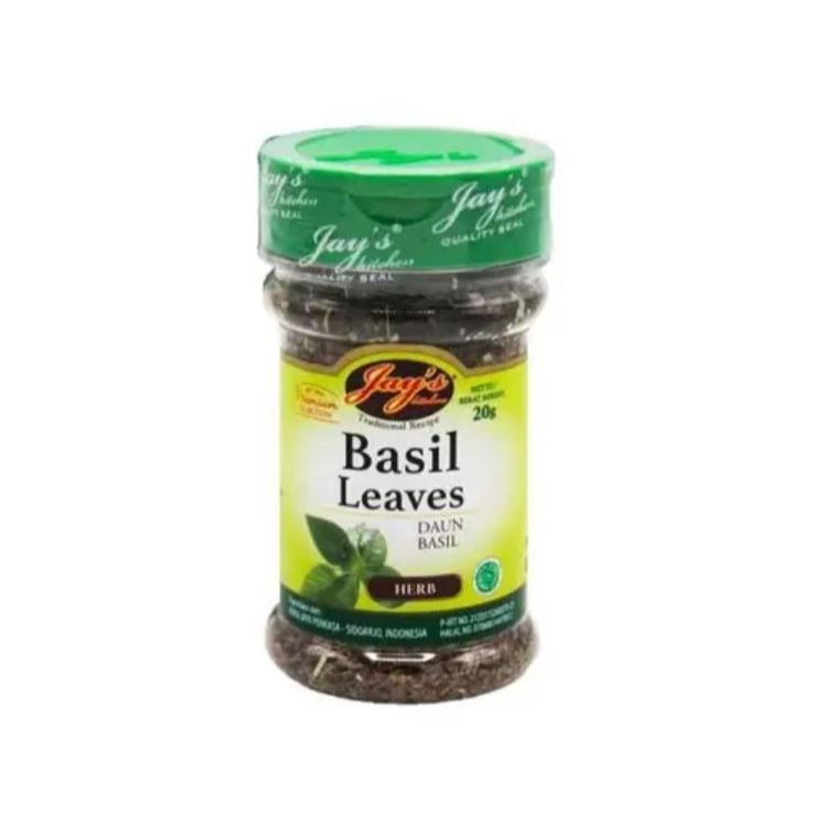 

Jay's Basil leaves 20 Gram Daun Basil Kering Segar