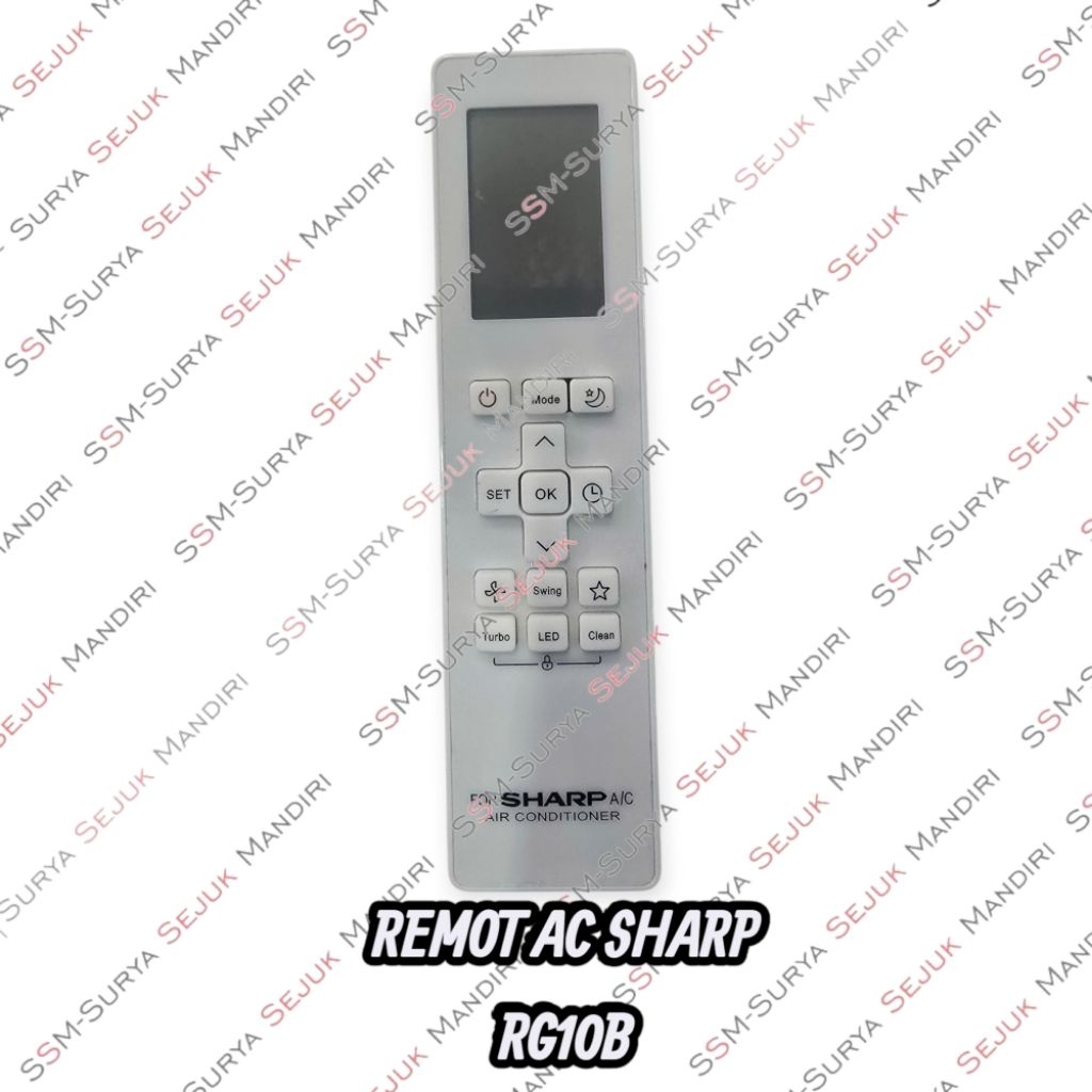 REMOT AC SHARP AH-A05ZCY AH-A9ZCY AH-A12ZCY AH-18ZCY