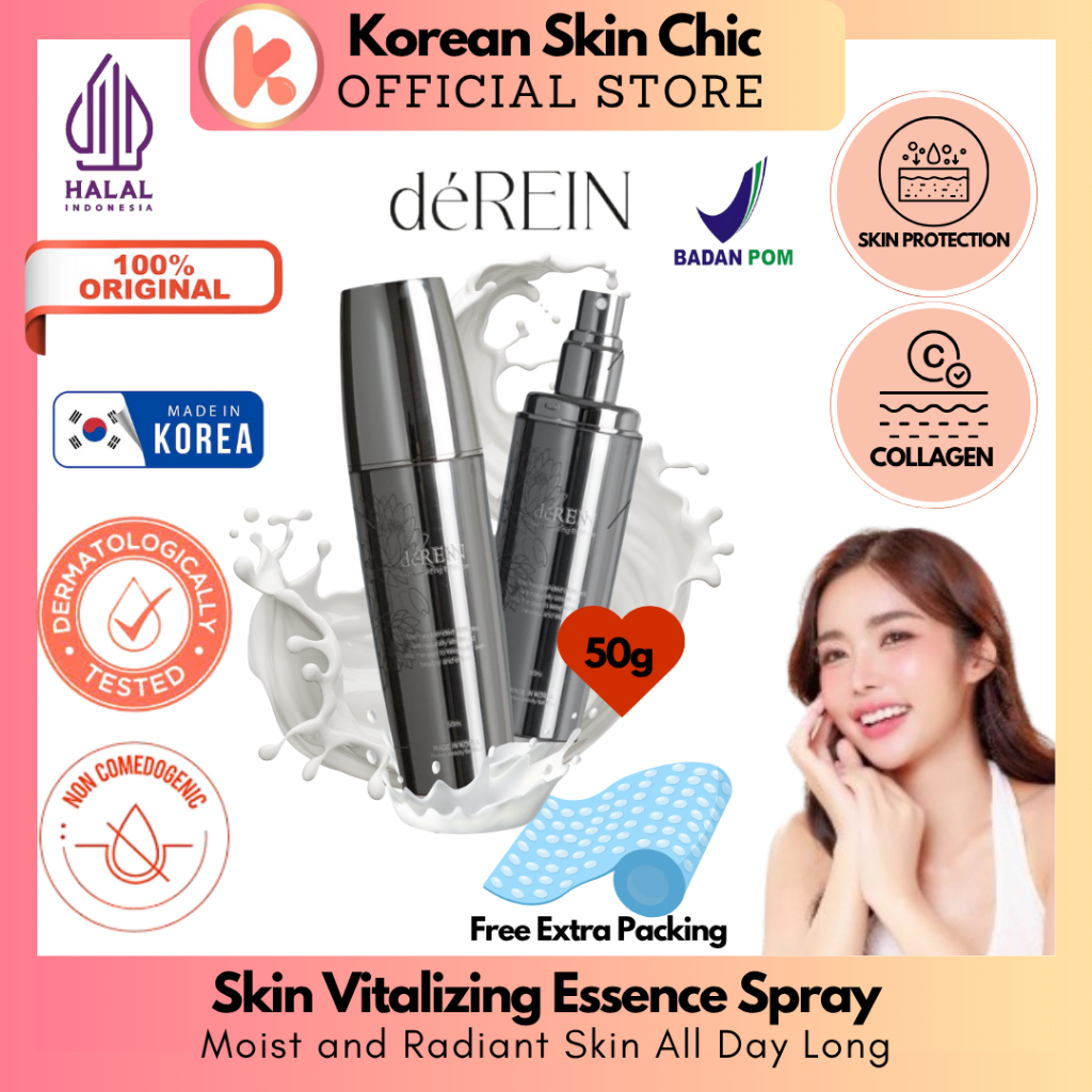 DEREIN Skin Vitalizing Essence Spray Botox Wajah Spray Korea Premium Skincare