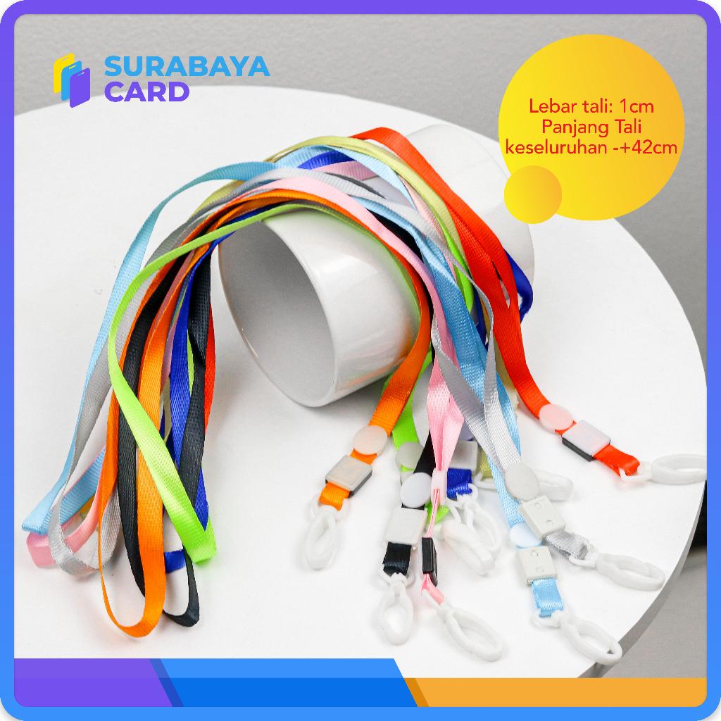 

Tali Id Card Tali Lanyard Gantungan Id Card Card Holder Name Tag 1cm