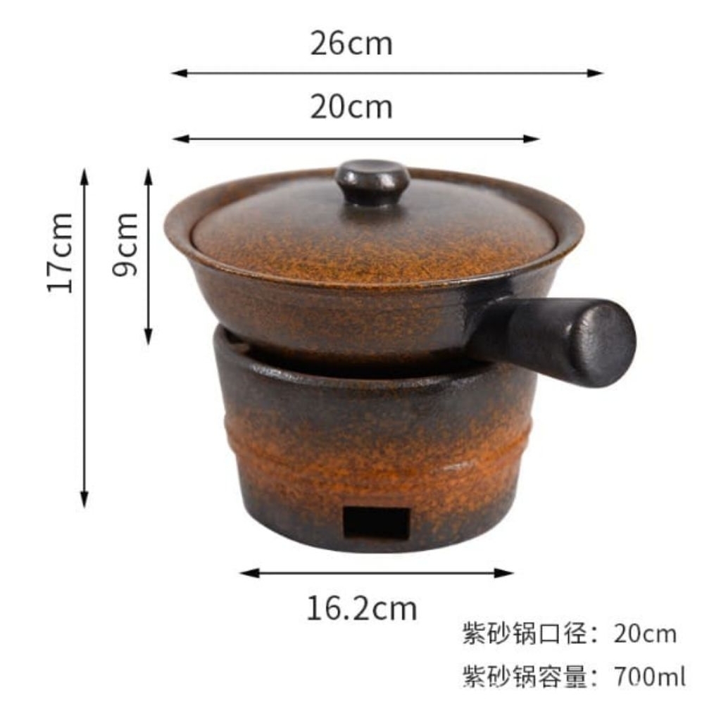 Panci Sapo Claypot Set Tahan Api