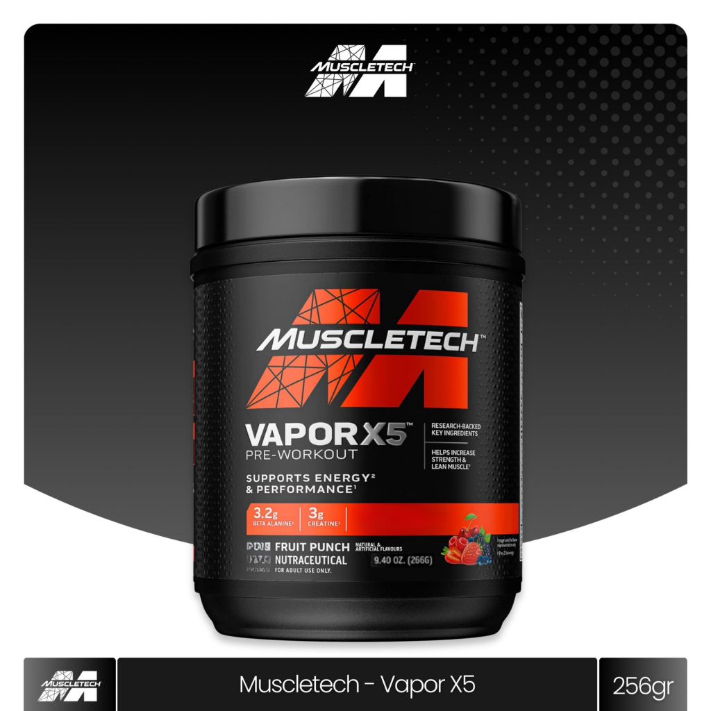 Muscletech Nano Vapor X5 Next Gen Pre Workout Preworkout