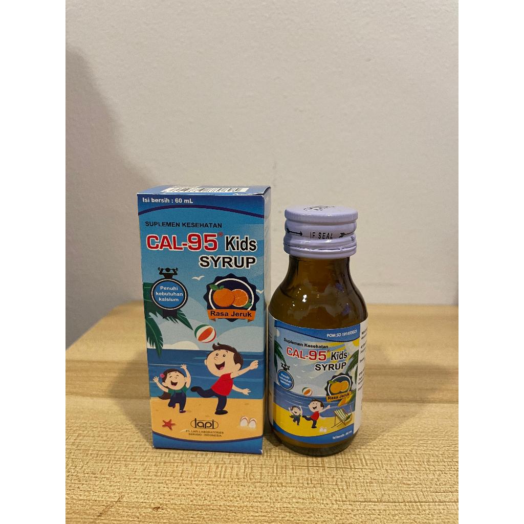 Cal 95 Kids Sirup 60 ML / Sirup Kalsium