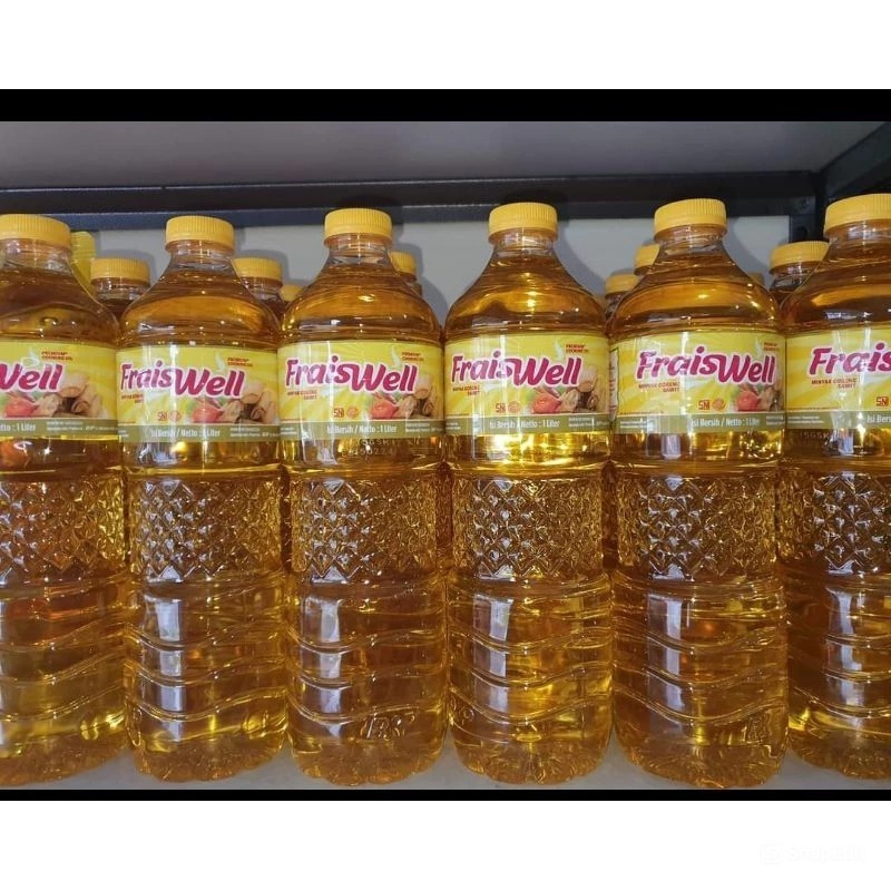 

Minyak Goreng Fraiswell 1L (1 KRAT ISI 12) / Minyak Goreng Fraiswell 1 Liter